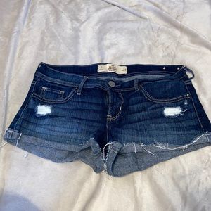 Hollister jean shorts